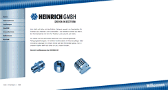 Desktop Screenshot of heinrich-gmbh-berlin.de
